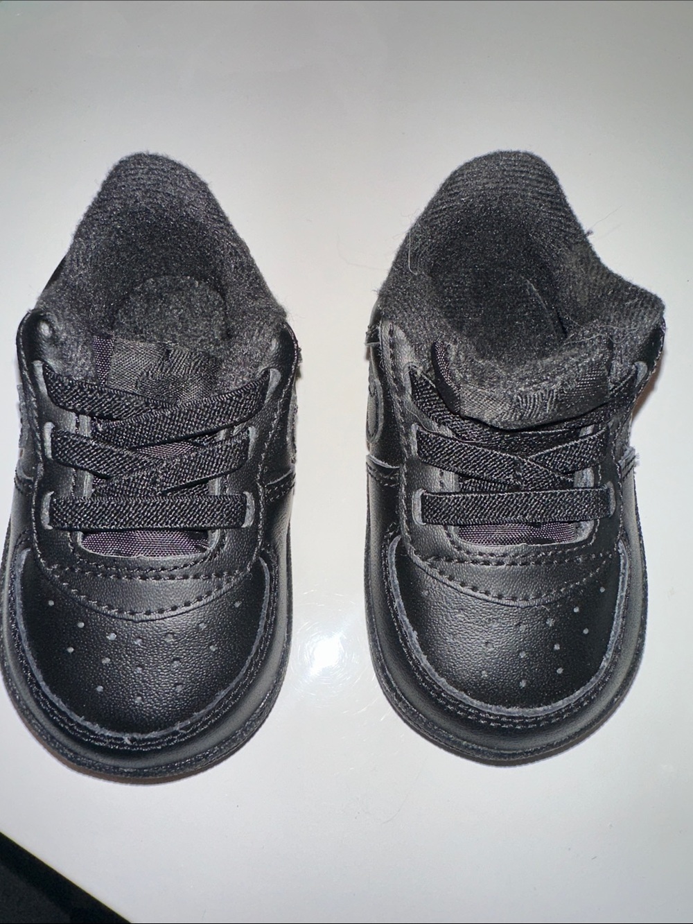 Nike Air Force 1 Crib CB Black Size 3C-Baby, Newborn